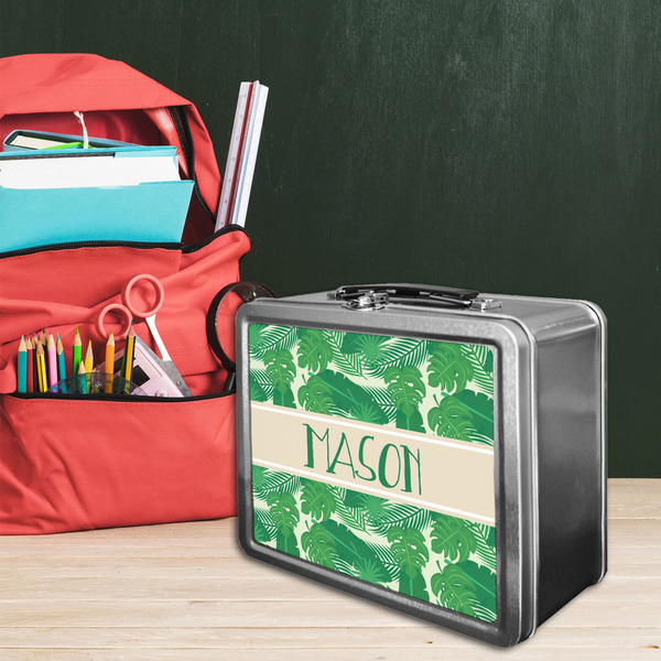 Tropical Leaves #2 Tin Lunchbox - LIFESTYLE