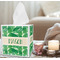 Tropical Leaves #2 Tissue Box - LIFESTYLE