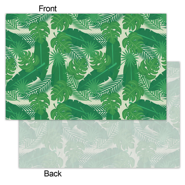 Tropical Leaves #2 Tissue Paper - Heavyweight - Small - Front & Back