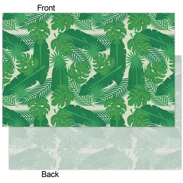 Tropical Leaves #2 Tissue Paper - Heavyweight - XL - Front & Back