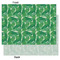 Tropical Leaves #2 Tissue Paper - Lightweight - Large - Front & Back