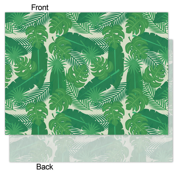 Tropical Leaves #2 Tissue Paper - Lightweight - Medium - Front & Back