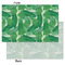 Tropical Leaves #2 Tissue Paper - Lightweight - Small - Front & Back