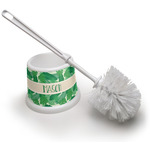 Tropical Leaves #2 Toilet Brush (Personalized)