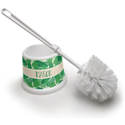 Tropical Leaves #2 Toilet Brush (Personalized)