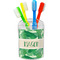 Tropical Leaves 2 Toothbrush Holder (Personalized)