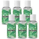 Tropical Leaves #2 Travel Bottles (Personalized)