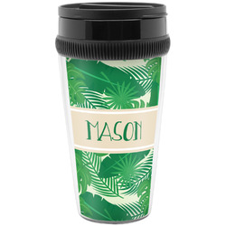Tropical Leaves #2 Acrylic Travel Mug without Handle (Personalized)