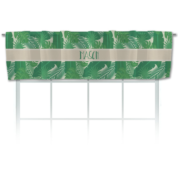 Custom Tropical Leaves #2 Valance (Personalized)