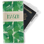 Tropical Leaves #2 Travel Document Holder