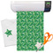Tropical Leaves #2 Heat Transfer Vinyl Sheet (12"x18")