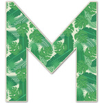 Tropical Leaves #2 Letter Decal - Custom Sizes (Personalized)