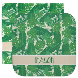 Tropical Leaves #2 Facecloth / Wash Cloth (Personalized)