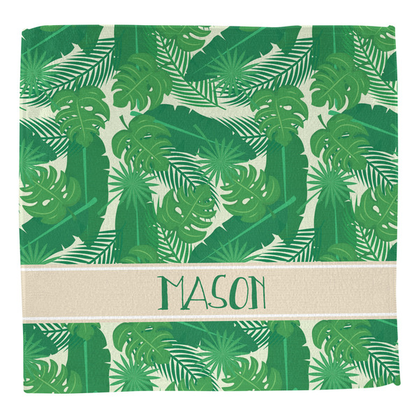Tropical Leaves #2 Washcloth - Front - No Soap