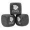 Tropical Leaves #2 Whiskey Stones - Set of 3 - Front