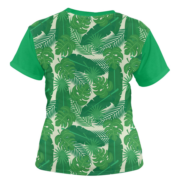 Tropical Leaves 2 Women's T-shirt Back
