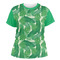 Tropical Leaves #2 Women's Crew T-Shirt - X Small