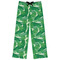 Tropical Leaves 2 Womens Pjs - Flat Front
