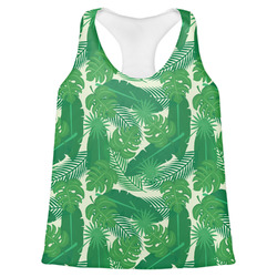 Tropical Leaves #2 Womens Racerback Tank Top