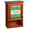 Tropical Leaves 2 Wooden Cabinet Decal (Medium)