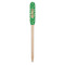 Tropical Leaves #2 Wooden Food Pick - Paddle - Single Pick