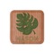 Tropical Leaves 2 Wooden Sticker Medium Color - Main