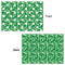 Tropical Leaves #2 Wrapping Paper Sheet - Double Sided - Front & Back