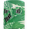 Tropical Leaves 2 Yoga Mat Strap Close Up Detail