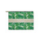 Tropical Leaves 2 Zipper Pouch Small (Front)