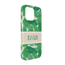 Tropical Leaves #2 iPhone Case - Plastic - iPhone 13 (Personalized)