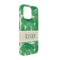 Tropical Leaves #2 iPhone Case - Plastic - iPhone 13 Pro (Personalized)
