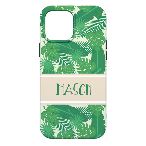Tropical Leaves #2 iPhone 13 Pro Max Tough Case - Back