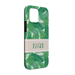 Tropical Leaves #2 iPhone Case - Rubber Lined - iPhone 13 Pro (Personalized)