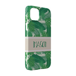 Tropical Leaves #2 iPhone Case - Plastic - iPhone 14 (Personalized)