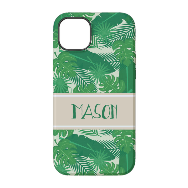Tropical Leaves #2 iPhone 14 Tough Case - Back
