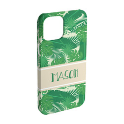 Tropical Leaves #2 iPhone Case - Plastic - iPhone 15 (Personalized)