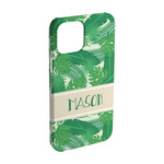 Tropical Leaves #2 iPhone Case - Plastic - iPhone 15 Pro (Personalized)