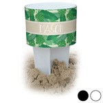 Tropical Leaves #2 Beach Spiker Drink Holder (Personalized)