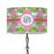 Preppy 12" Drum Lampshade - ON STAND (Poly Film)
