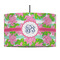 Preppy 12" Drum Pendant Lamp - Fabric (Personalized)