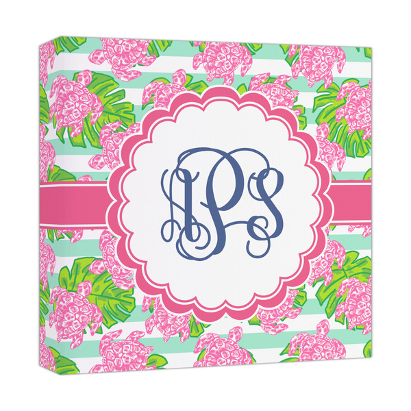 Custom Preppy Canvas Print - 12x12 (Personalized)