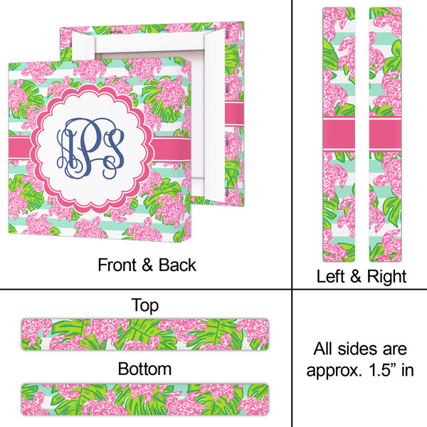 Preppy 12x12 - Canvas Print - Approval