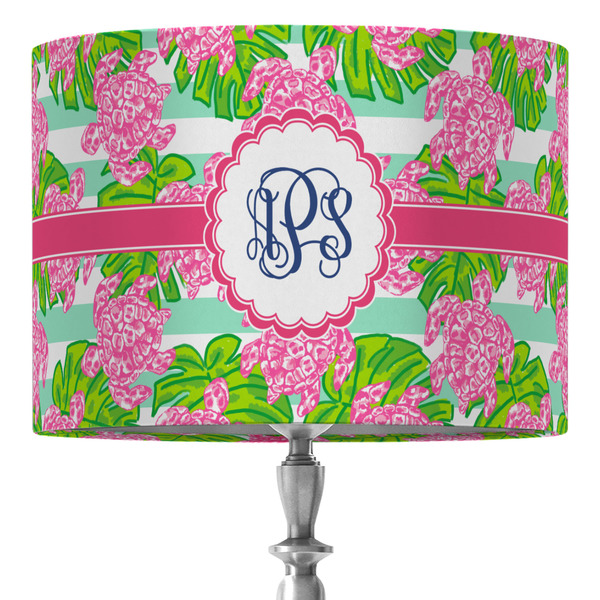 Custom Preppy 16" Drum Lamp Shade - Fabric (Personalized)