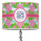Preppy 16" Drum Lampshade - ON STAND (Poly Film)