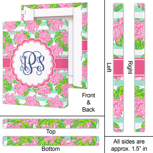 Preppy 16x20 - Canvas Print - Approval