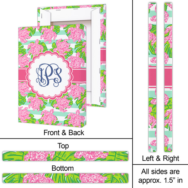 Preppy 20x30 - Canvas Print - Approval