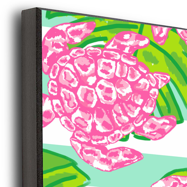 Preppy 20x30 Wood Print - Closeup