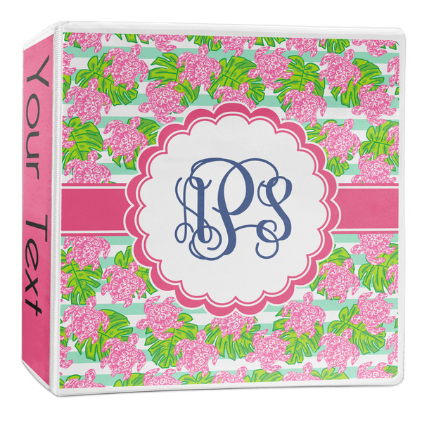 Custom Preppy 3-Ring Binder - 2 inch (Personalized)