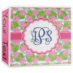 Preppy 3-Ring Binder - 3 inch (Personalized)