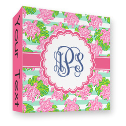 Preppy 3 Ring Binder - Full Wrap - 3" (Personalized)